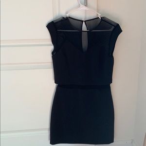 EXPRESS LBD with Mesh Detailing